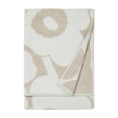 Toalla de Baño - UNIKKO - Blanco/beige