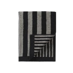Toalla de Mano - Kaksi Raitaa - Negro/gris