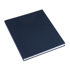 CUADERNO DE TAPA DURA - 21x24 cm - con Linea - Azul Marino