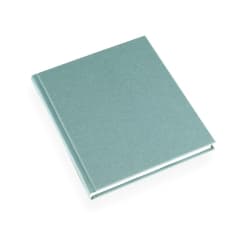 CUADERNO DE TAPA DURA - 17x20 cm - Con Linea - Verde Claro 