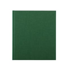 CUADERNO DE TAPA DURA - 21x24 cm - Sin Linea - Verde duo