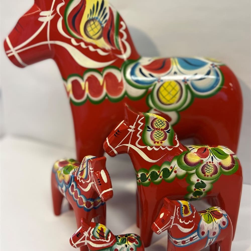 Caballo Dala Rojo 10 cm6