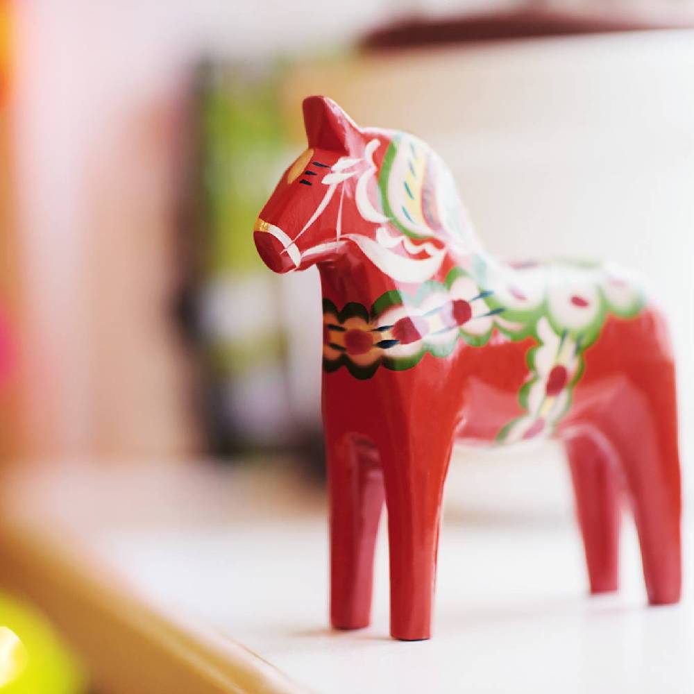 Caballo Dala Rojo 30 cm8