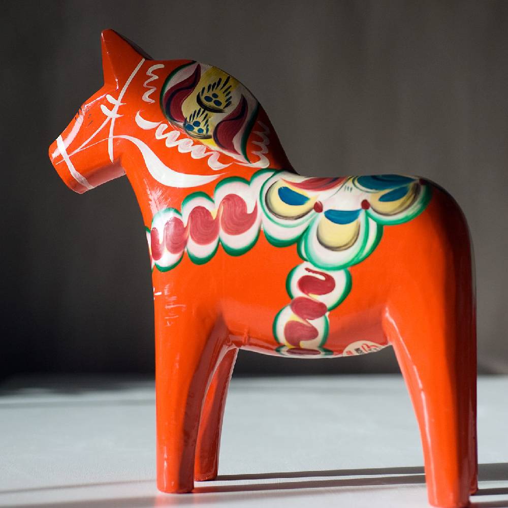 Caballo Dala Rojo 30 cm9