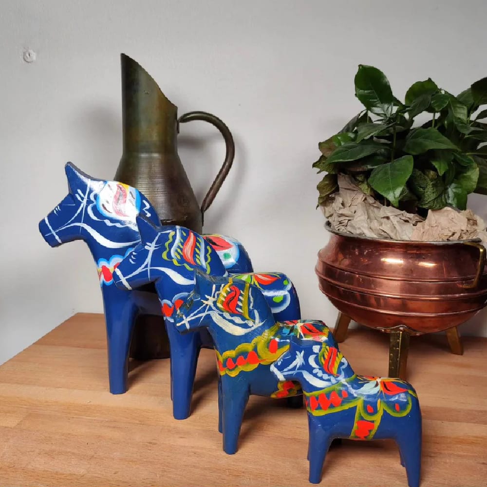 Caballo Dala Azul 10 cm2