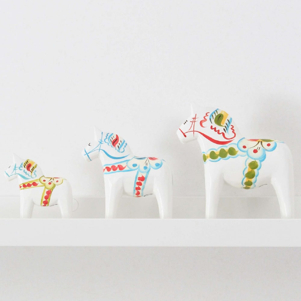 Caballo Dala Blanco 15 cm1