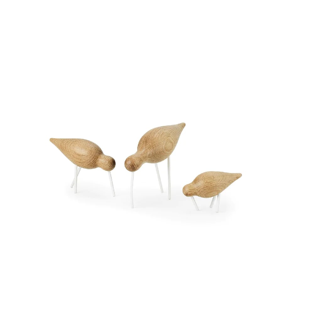 Shorebird - Pequeño - Madera/Blanco2