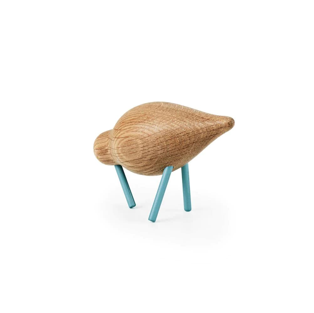 Shorebird - Pequeño - Madera/Sea Blue1