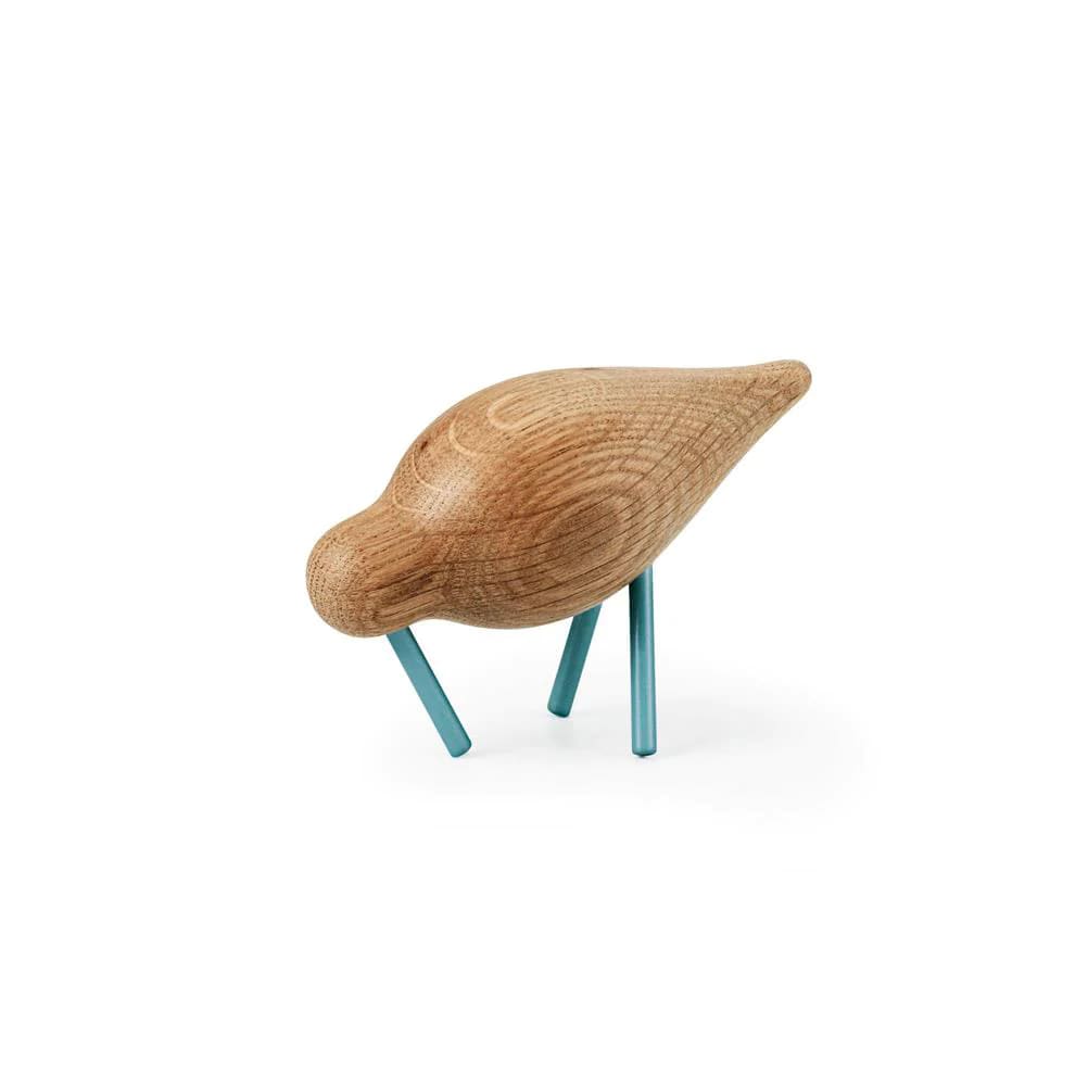 Shorebird - Pequeño - Madera/Sea Blue2