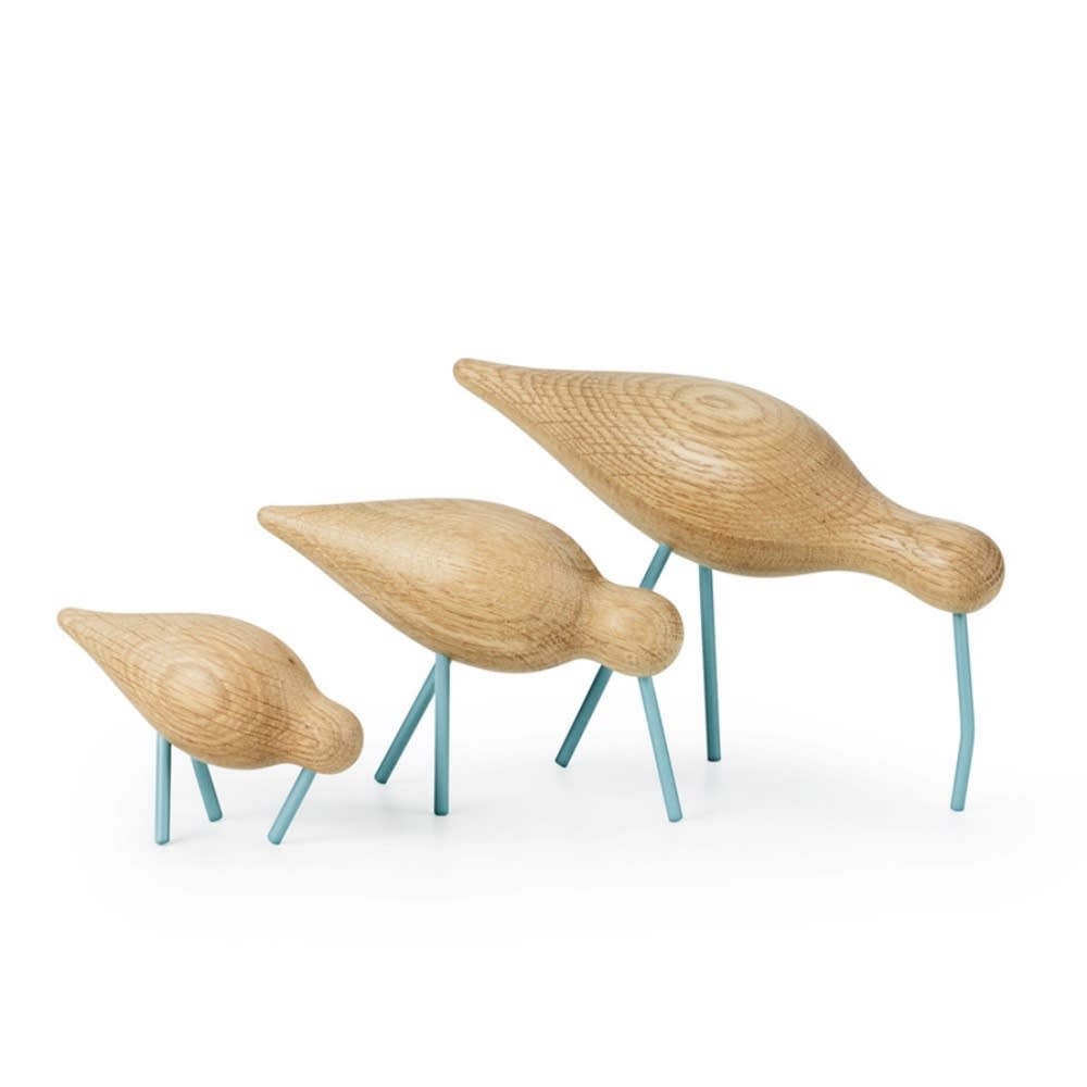 Shorebird - Mediano - Madera/Sea Blue1