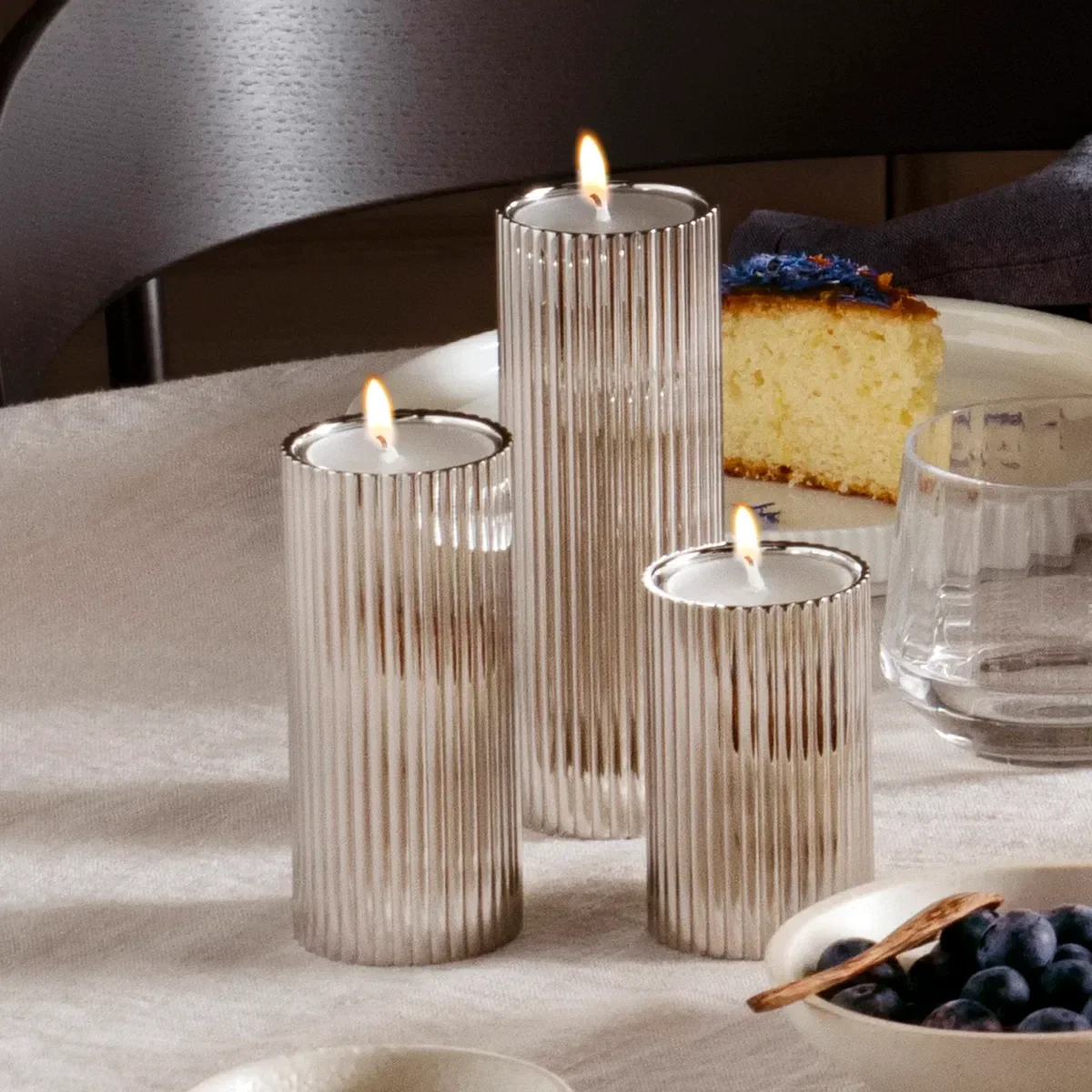 BERNADOTTE - Candelabro portavela - 3 PCS1