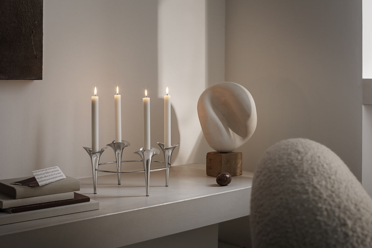 BLOOM BOTANICA - Candelabro Conico - 4 velas2