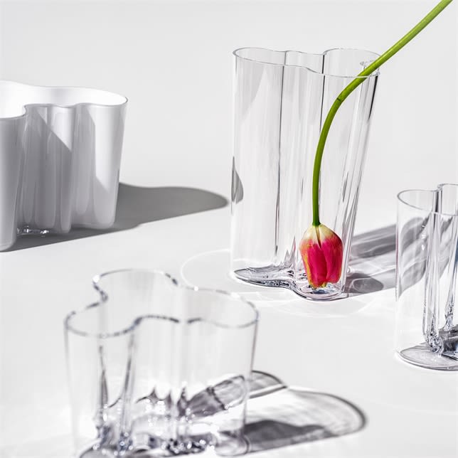 Florero Alvar Aalto - 160mm - Transparente6