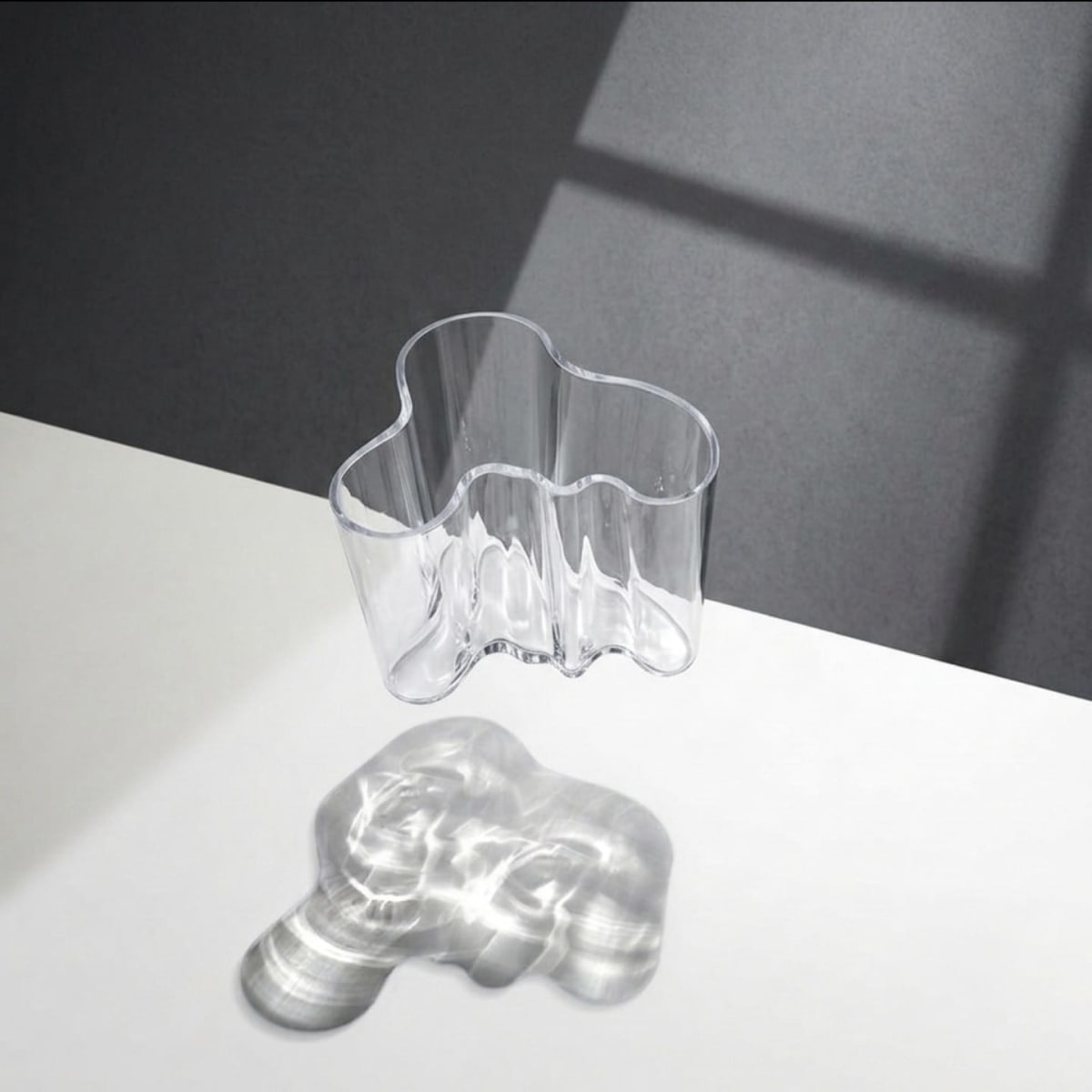 Florero Alvar Aalto - 160mm - Transparente1