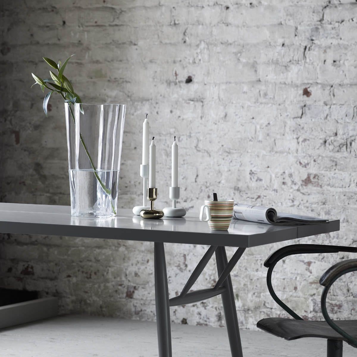 Florero Alvar Aalto - 251mm - Blanco3