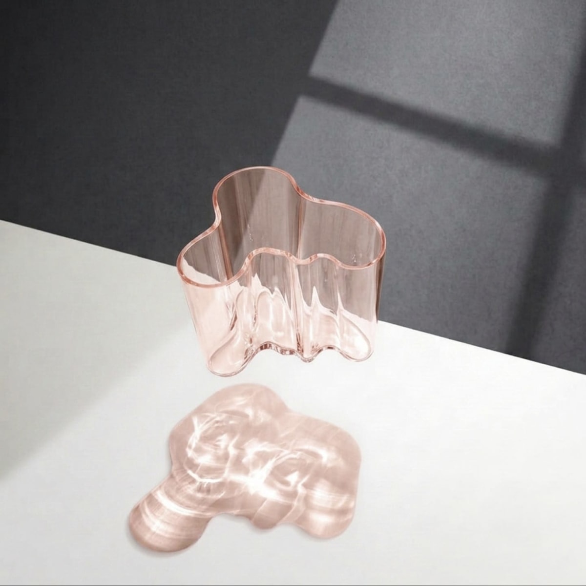 Florero Alvar Aalto - 160mm - Rosado Salmon1