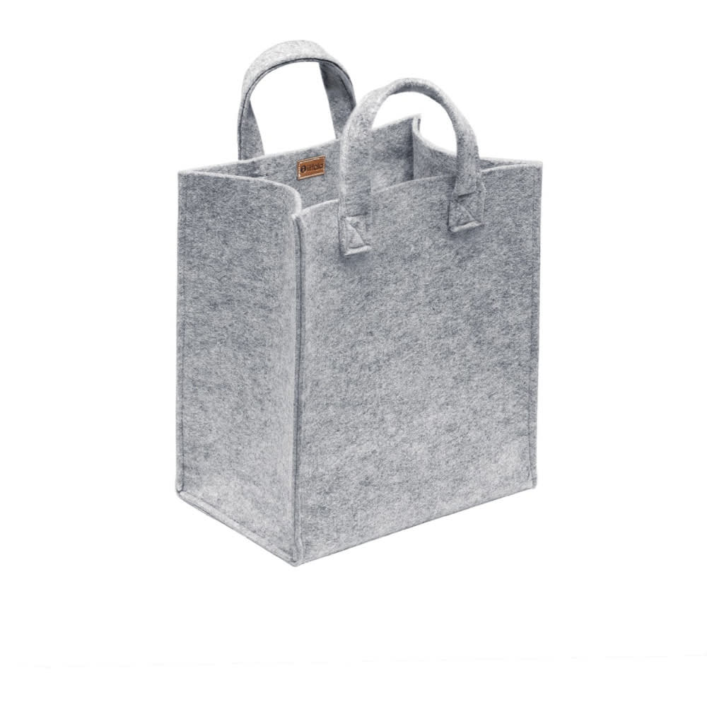 Meno home bag 350x300x200mm grey felt3