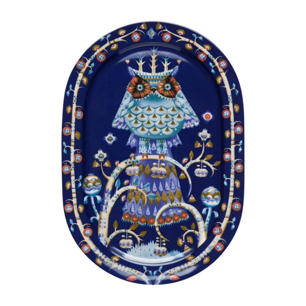 Plato Ovalado Taika -Azul - 41 cm.1