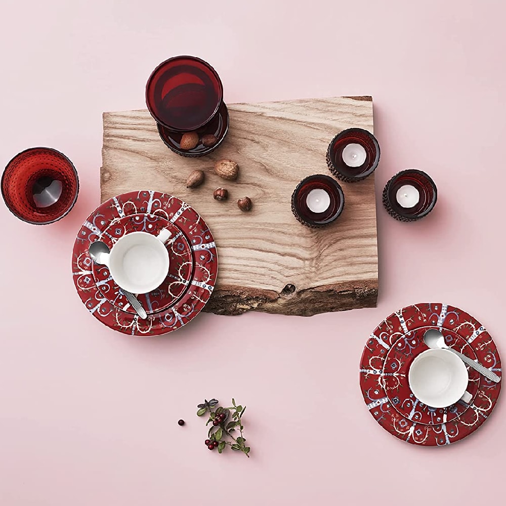 Plato Taika - Rojo - 22 cm.2