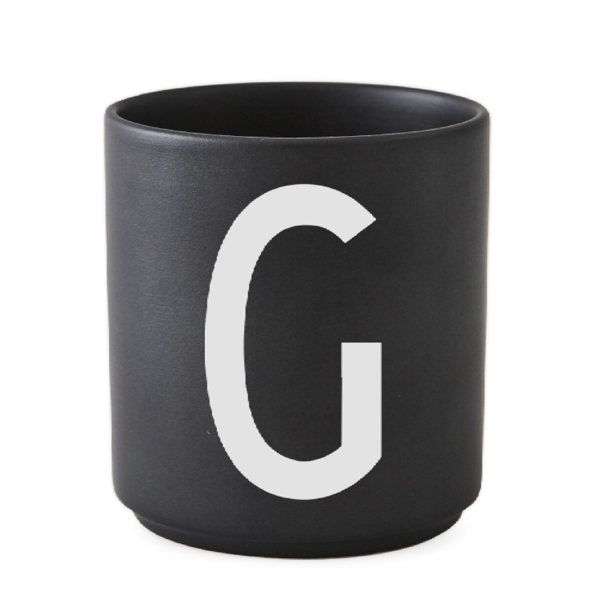 Taza de porcelana Negra1
