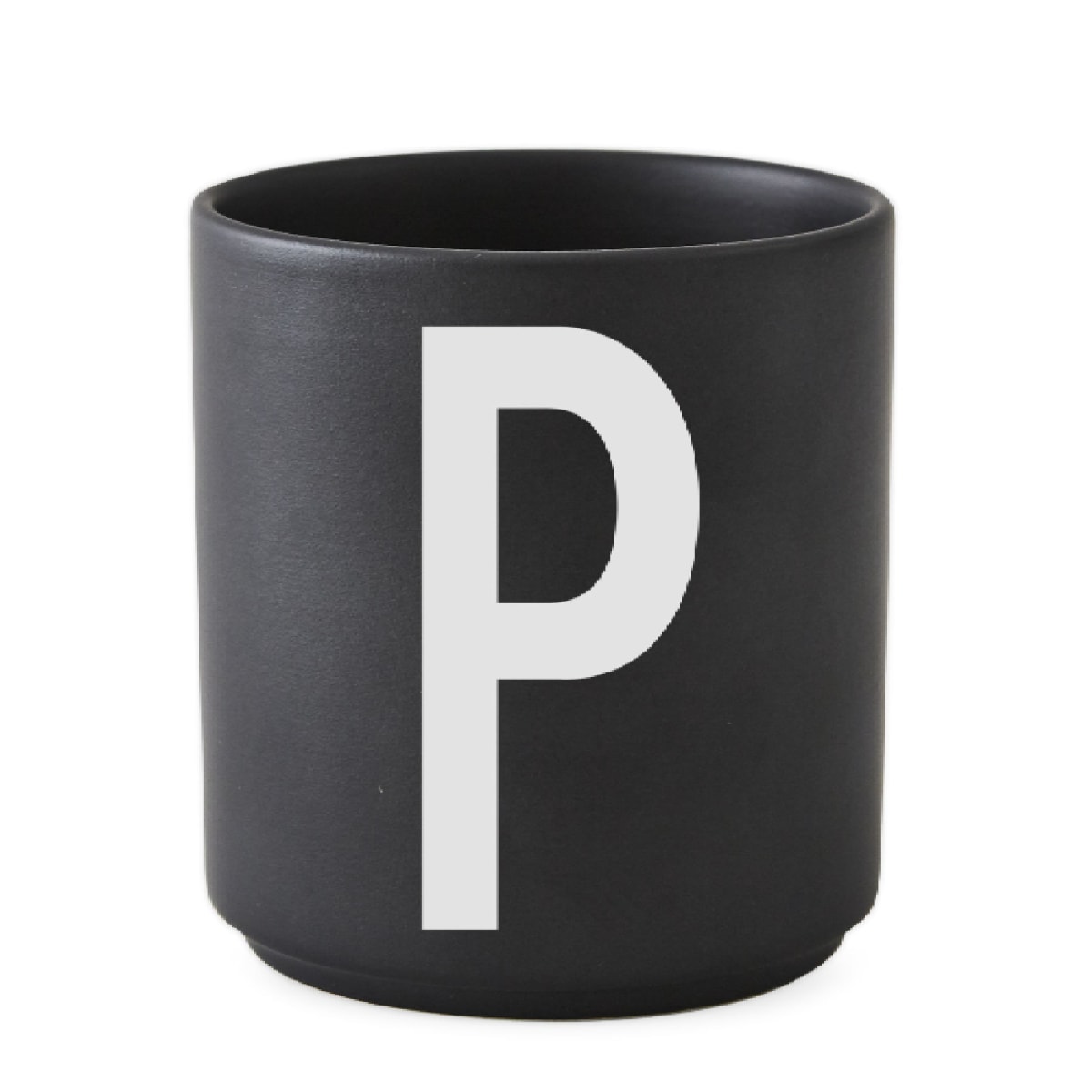 Taza de porcelana Negra10