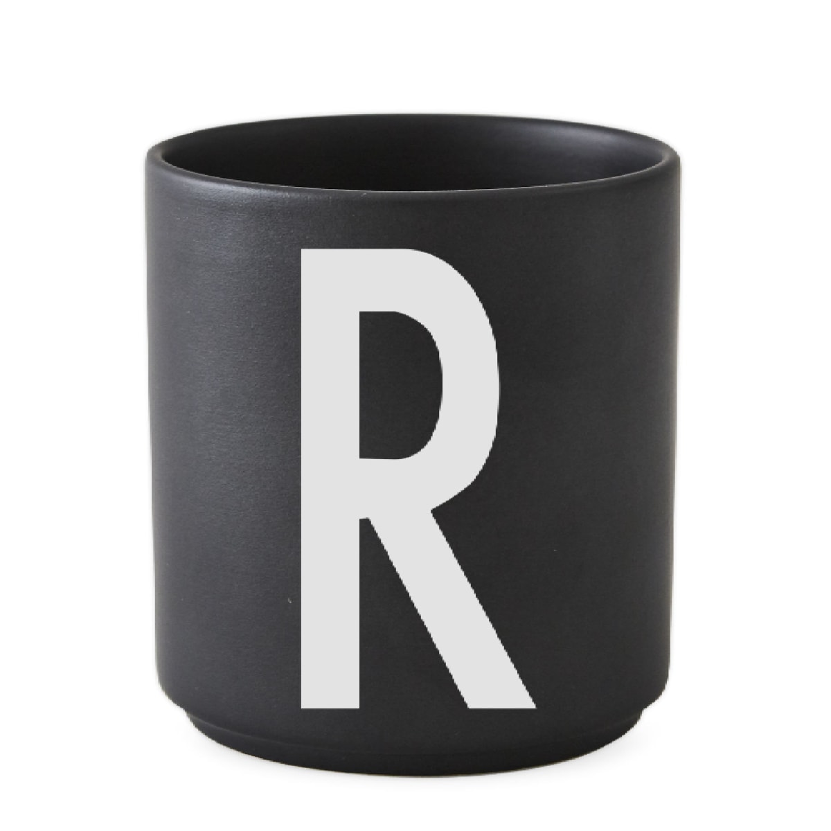 Taza de porcelana Negra12
