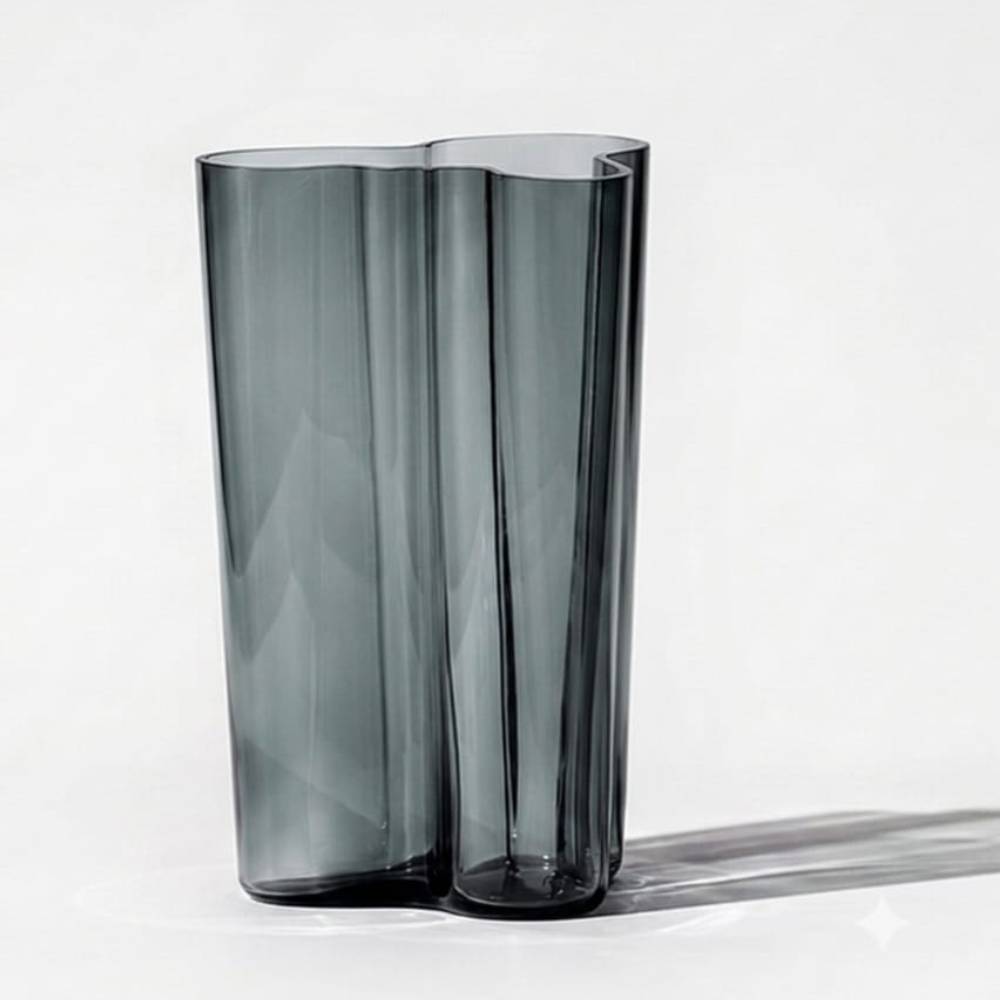 Florero Alvar Aalto - 251mm - Gris Oscuro1