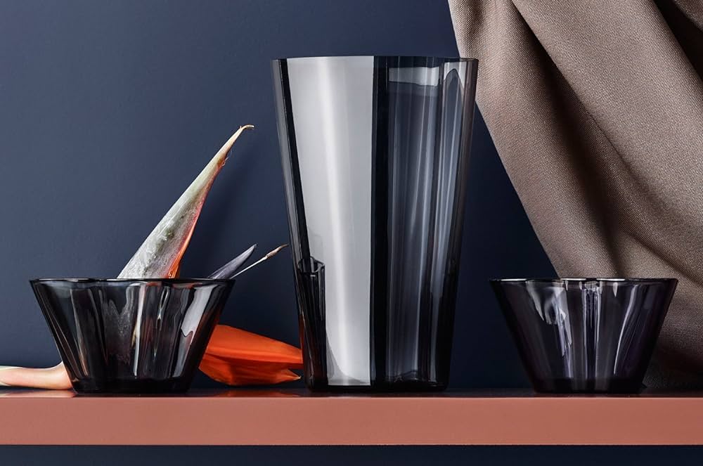 Florero Alvar Aalto - 220 mm - Gris Oscuro2