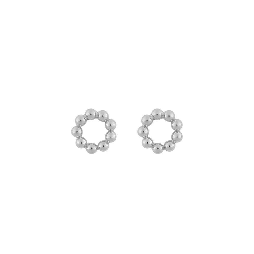 Aro - Point small round - Plateado1