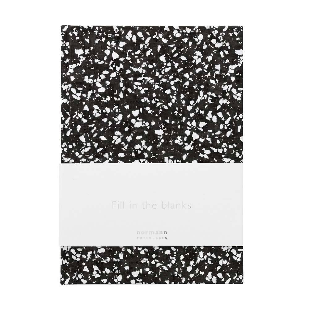 Cuaderno Grande - Estampado oscuro -Busy Structure1