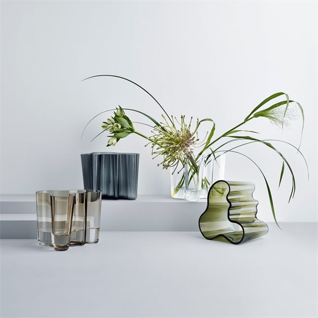 Florero Alvar Aalto - 160mm - Linen2