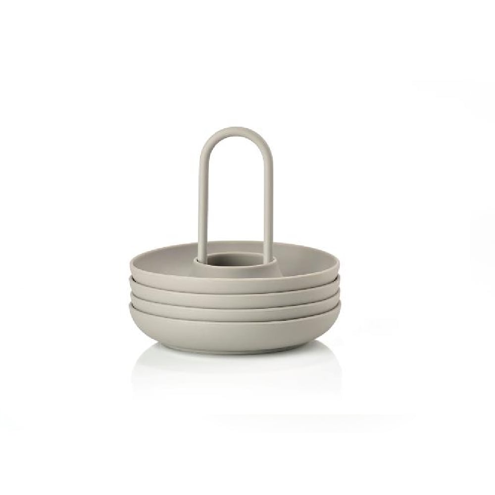 Set posa huevos - 4 pcs Gris4