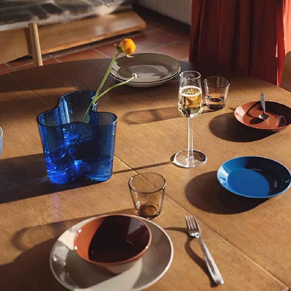 Florero Alvar Aalto - 160 mm - Azul Marino2