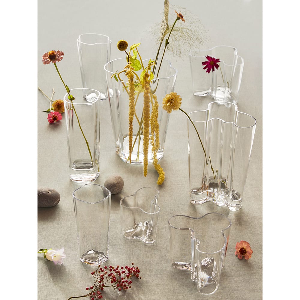 Florero Alvar Aalto - 180 mm - Transparente4