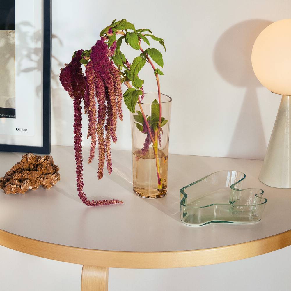 Florero Alvar Aalto - 180 mm - Rio Marrón1