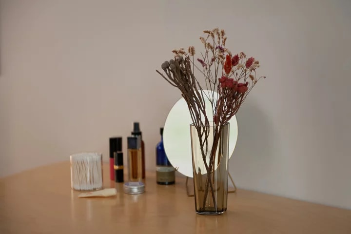 Florero Alvar Aalto - 180 mm - Rio Marrón3