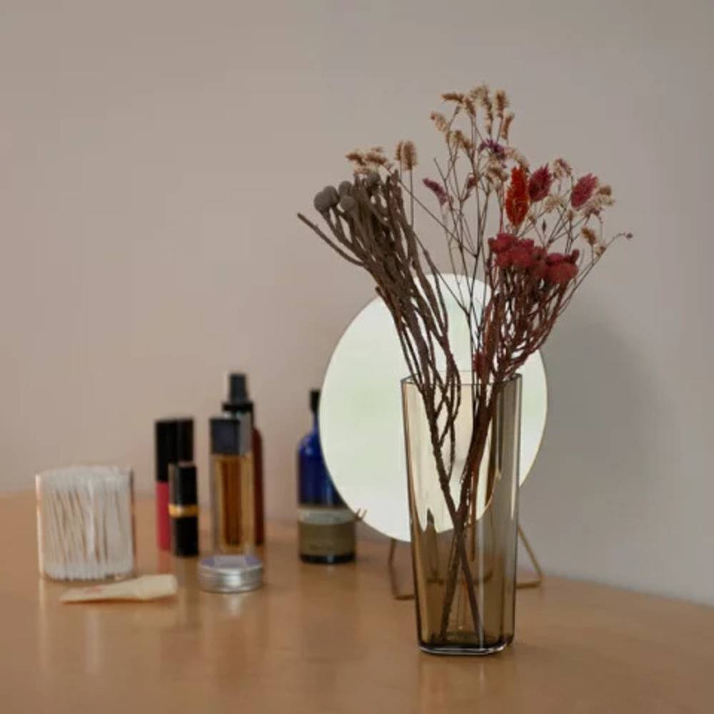 Florero Alvar Aalto - 180 mm - Rio Marrón2