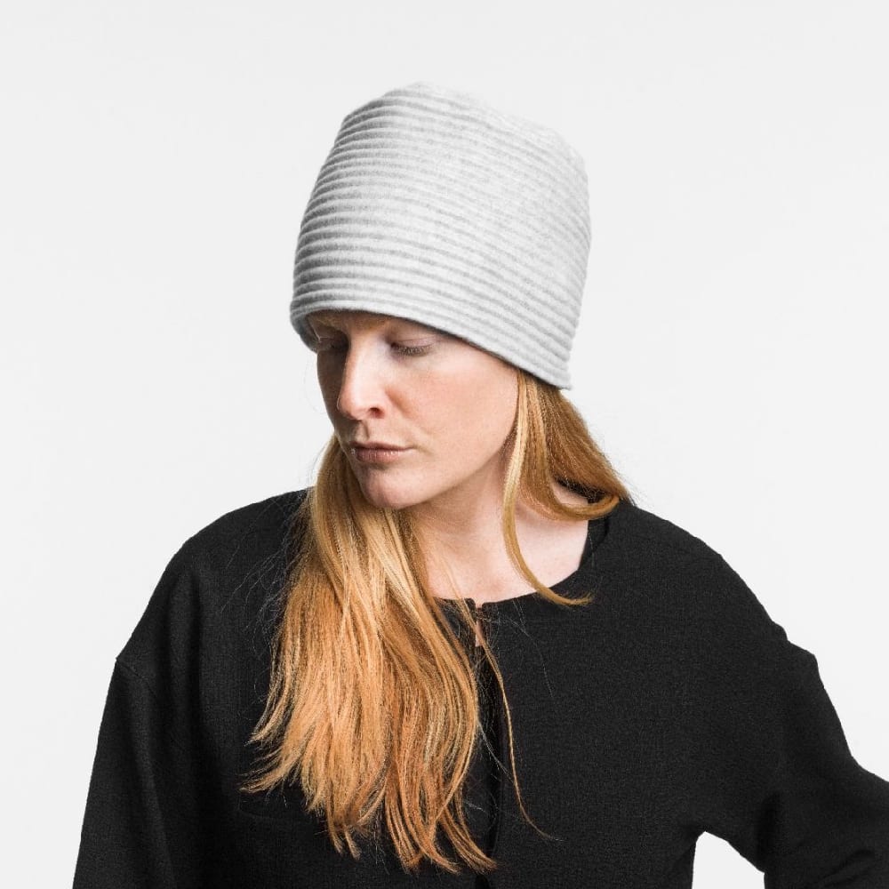 Gorro de Lana - Gris Claro1