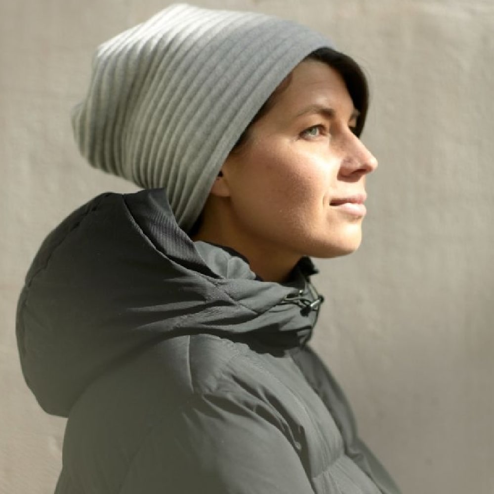 Gorro de Lana - Gris Claro2