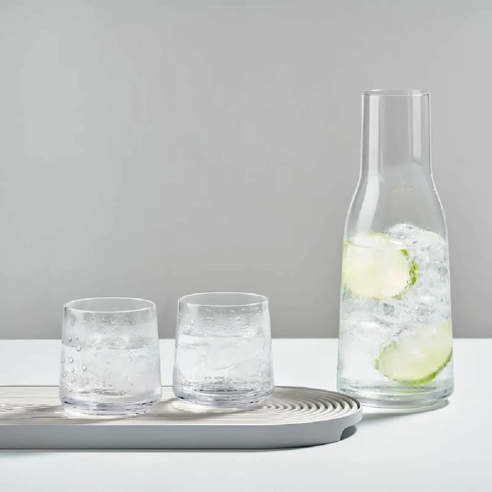 Bandeja Singles - 16 cm Ovalada - Gris Claro1