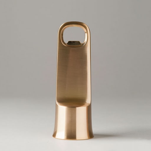 Destapador con campana - Dorado1