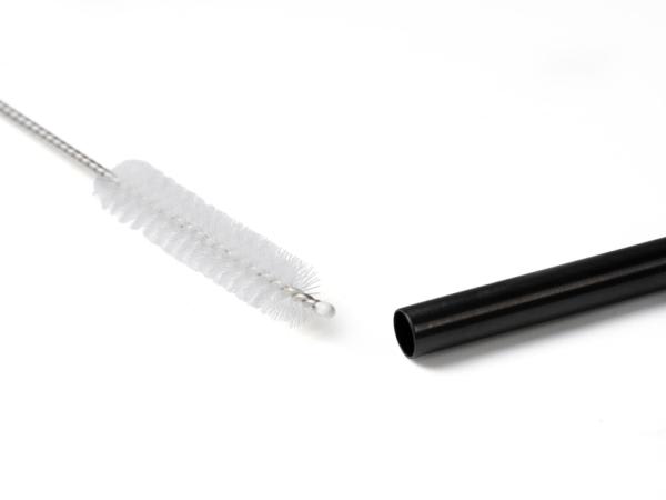 Bombilla 21,5 cm Rocks - Negro 4 Uds.3
