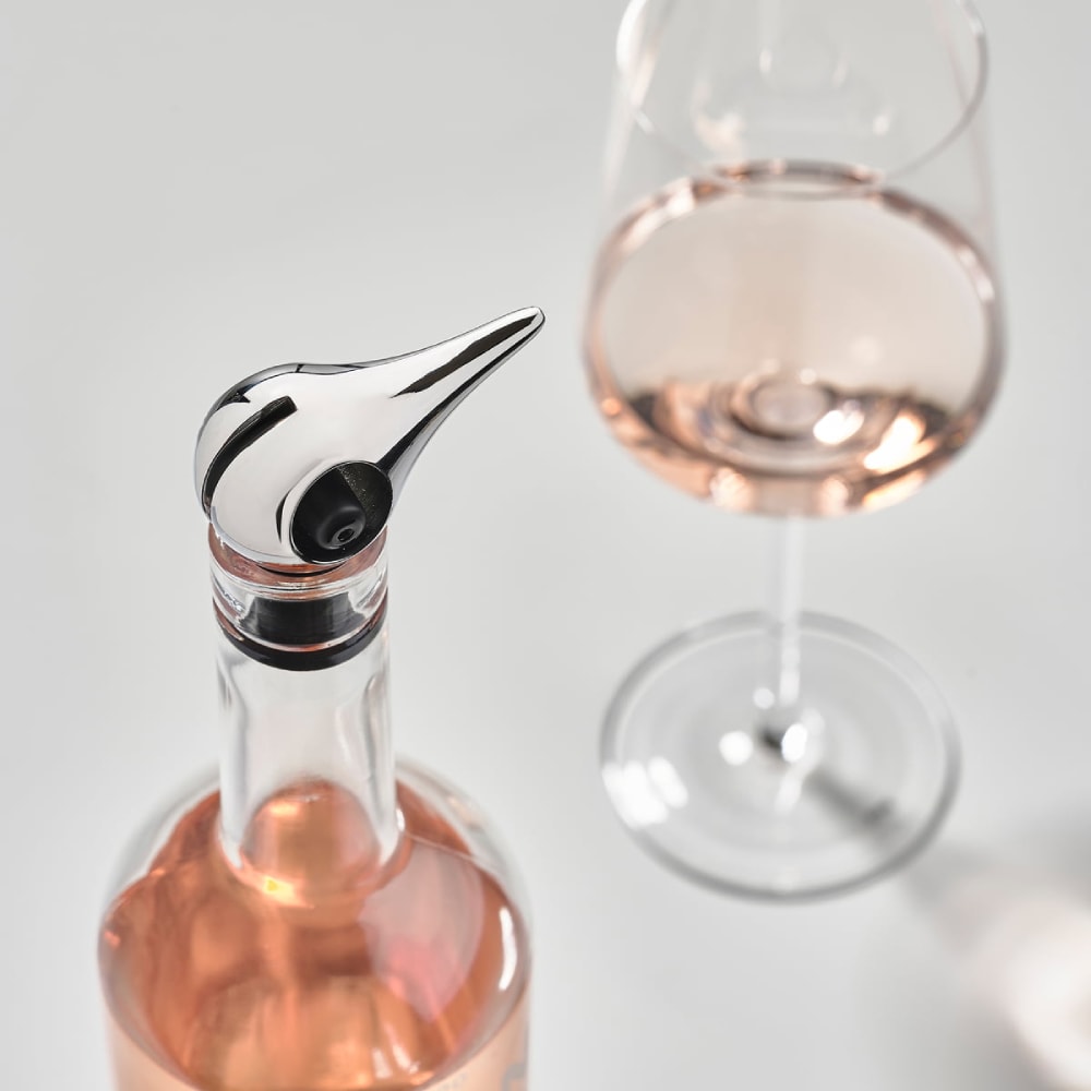 Tapon de vino - Plateado1
