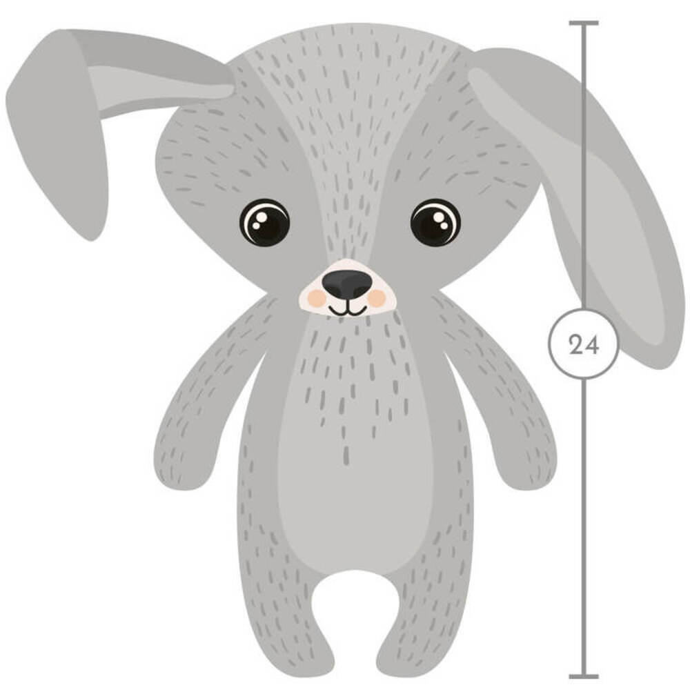Conejo Crema - 24 cm4