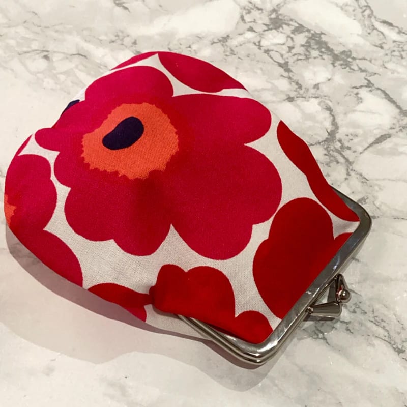 ESTUCHE MONEDERO PEQUEÑO - PIENI KUKKARO - Rojo5