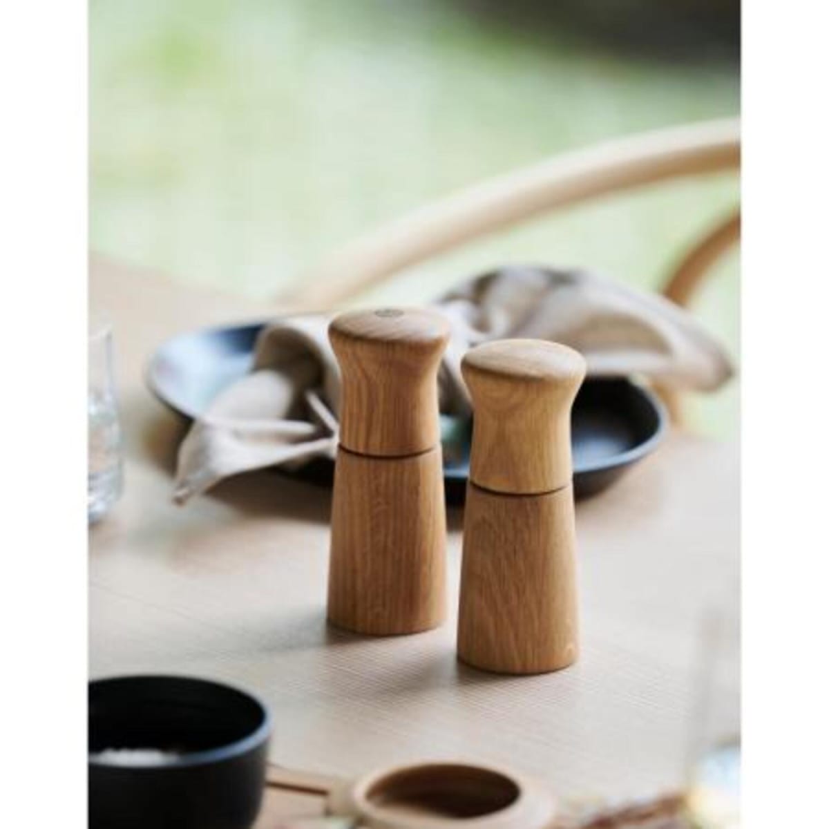 Kit Juego de molinillos de sal y pimienta - 14 cm8