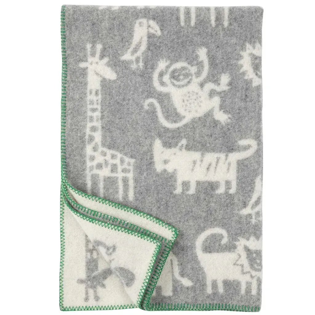 Manta Jungle - Gris - Manta para niños2