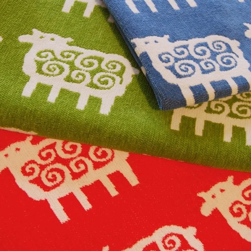 Sheep - Chenille - Verde2