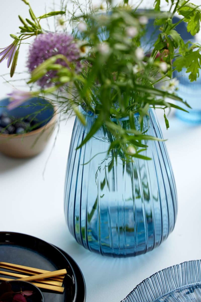 Florero Kusintha - Azul5