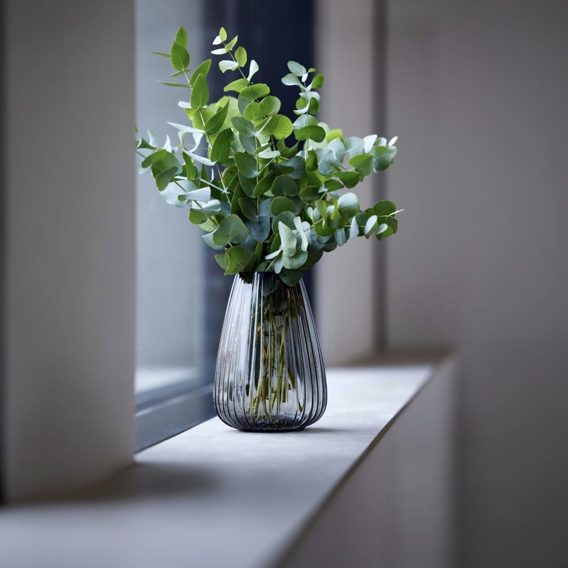 Florero Kusintha - Gris1